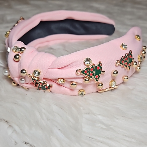 boutique Accessories - Holiday Cheer Headband | Pink Frost Edition
